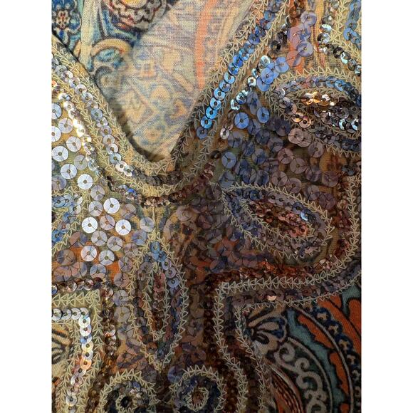 Boho One World Live And Let Live Ladies Top Size 2XL - Picture 3 of 10